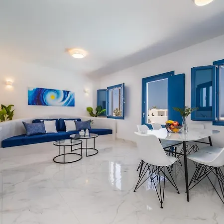 Villa Kyklos - Luxury With Private Pool Karterados (Santorini)