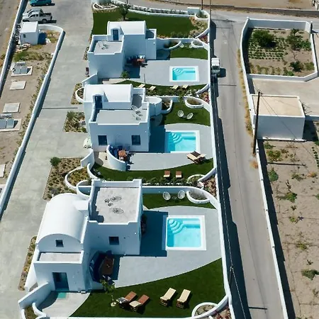 Villa Kyklos - Luxury With Private Pool Karterados (Santorini)